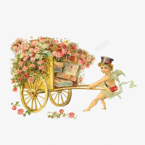 天使拉花车手绘海报背景png免抠素材_新图网 https://ixintu.com 天使 手绘 拉花 海报 背景