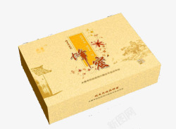 纯天然蜂蜜包装盒素材