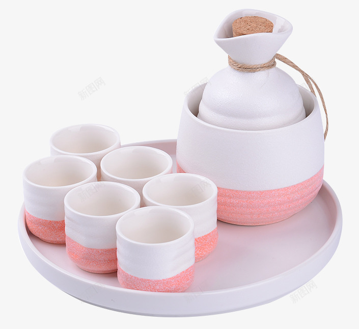 家用陶瓷温酒器酒杯套装png免抠素材_新图网 https://ixintu.com 套装 家用 小酒盅 温酒器 烫酒壶 白酒 酒杯 陶瓷 陶瓷酒杯