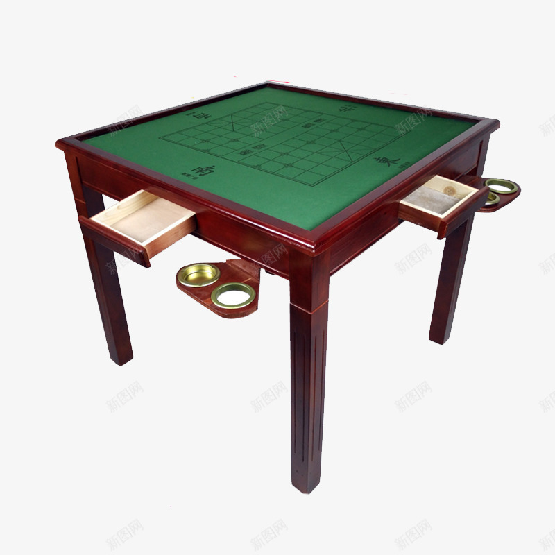 麻将桌棋牌桌png免抠素材_新图网 https://ixintu.com 实木 桌子 棋牌娱乐 棋牌桌 麻将桌