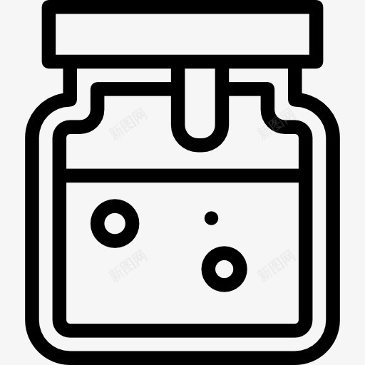 亲爱的图标png_新图网 https://ixintu.com 健康 壶 有机食品餐厅 甜美 罐 蜂 蜂蜜 食品