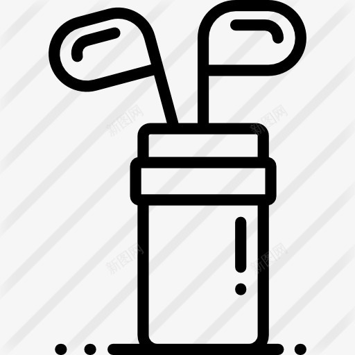 高尔夫图标png_新图网 https://ixintu.com 体育比赛 运动 高尔夫 高尔夫俱乐部 高尔夫设备