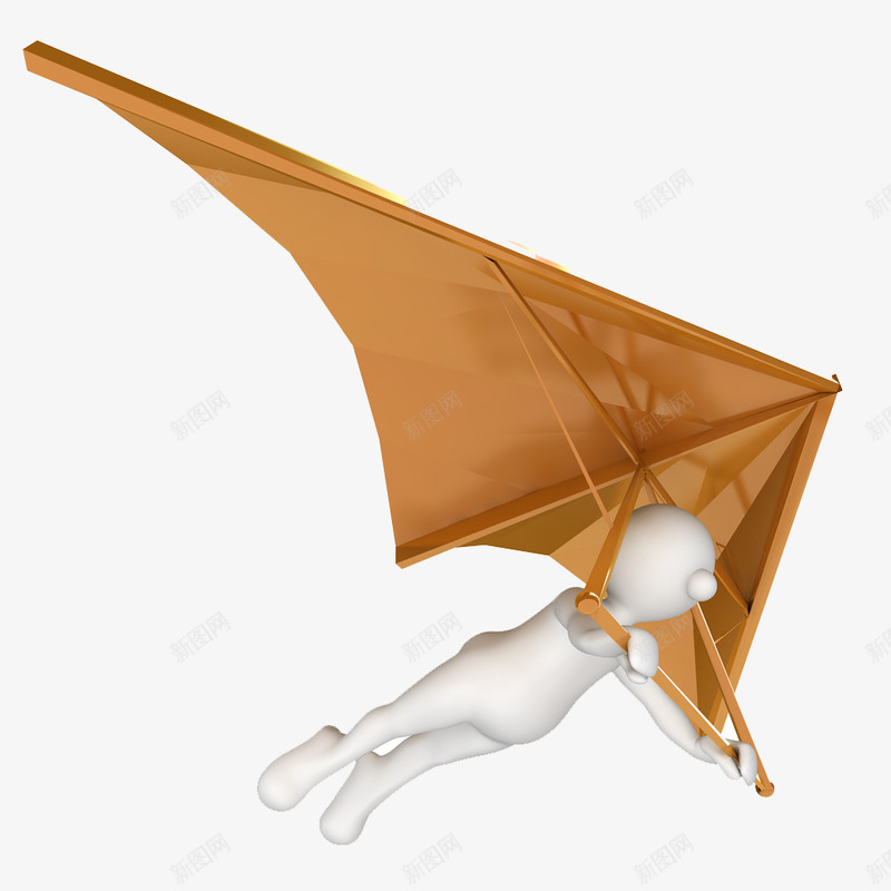 小人运动员滑翔翼png免抠素材_新图网 https://ixintu.com 体育 奥运会 小人运动员 滑翔翼 运动 运动员