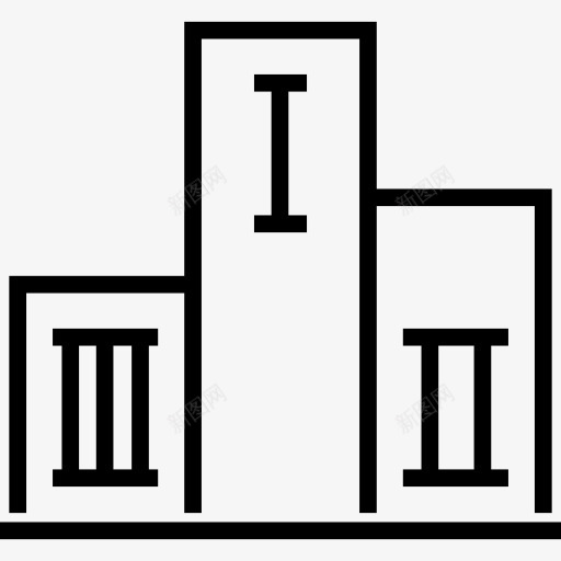 领奖台图标png_新图网 https://ixintu.com 123名 体育比赛 奥运会 最好的位置 登上领奖台 赢家 运动 领奖站台