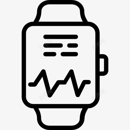 SmartWatch图标png_新图网 https://ixintu.com 多媒体 技术 智能 电子 装置 运动和比赛