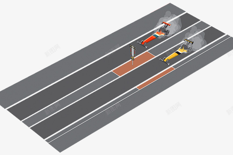 F1赛车赛道png免抠素材_新图网 https://ixintu.com 欧式宫殿 比赛 比赛专用 竞速 线路 赛车跑道