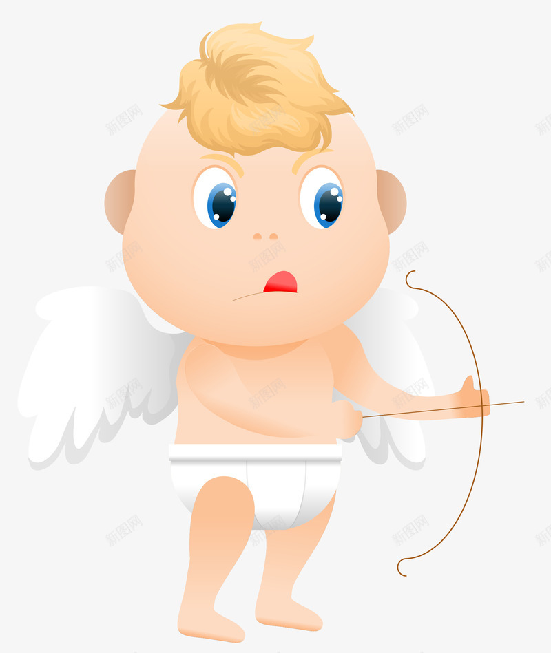 可爱的幼婴天使丘比特矢量图eps免抠素材_新图网 https://ixintu.com 丘比特 人物 卡通 可爱的幼婴天使丘比特 天使 幼婴 爱心 矢量图