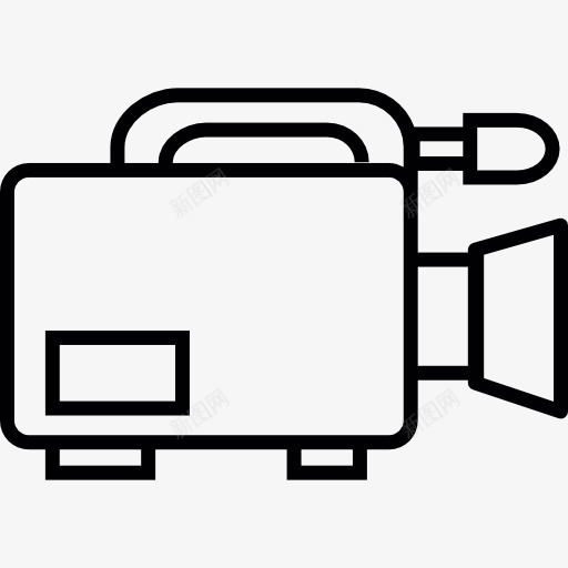 摄像机图标png_新图网 https://ixintu.com 家庭 工具和用具 摄像机 电影 视频
