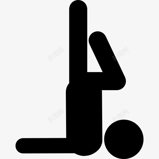 人体运动姿势图标png_新图网 https://ixintu.com humanpictos 体育 剪影 姿势 瑜伽男女 男 男人 男子瑜伽 运动