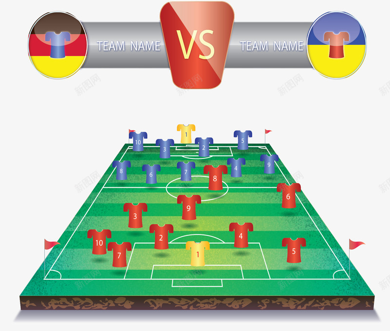 世界杯足球比赛赛场矢量图ai免抠素材_新图网 https://ixintu.com 世界杯 比赛 比赛赛场 矢量png 赛场 足球场 矢量图