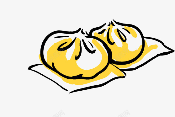 包子矢量图eps免抠素材_新图网 https://ixintu.com 包子 矢量包子 线稿包子 矢量图