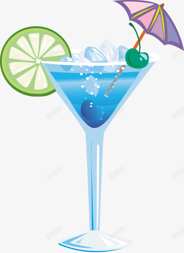 鸡尾酒酒杯png免抠素材_新图网 https://ixintu.com 酒杯 鸡尾酒