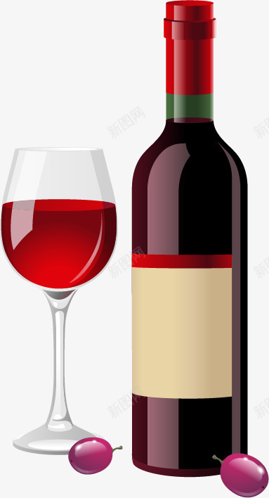 杯子红酒png免抠素材_新图网 https://ixintu.com 平面设 杯子 玻璃杯 红酒 酒杯
