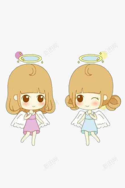 卡通天使小萝莉png免抠素材_新图网 https://ixintu.com 卡通天使小萝莉免费下载 可爱 天使 天真 小萝莉 美丽 萝莉少女