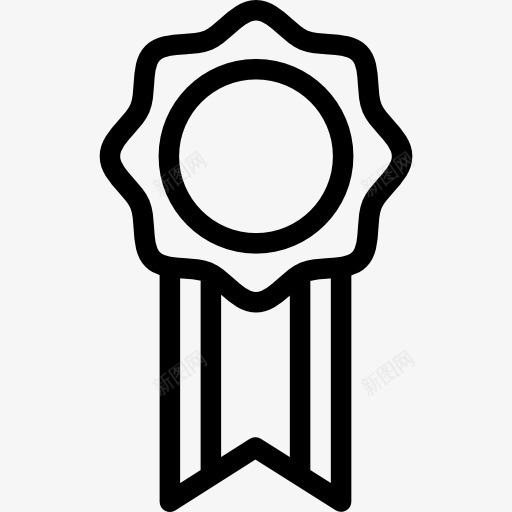 金牌图标png_新图网 https://ixintu.com 体育比赛 冠军 奖 奖章