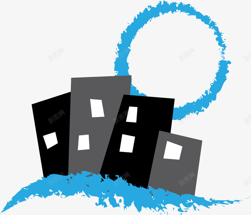 创意房产图标png_新图网 https://ixintu.com logo图 住房 创意房产广告 别墅 地产 建筑 房产logo 房产地标 房产标志 房地产 房地产图标 房地产图标矢量图 房子 连排别墅
