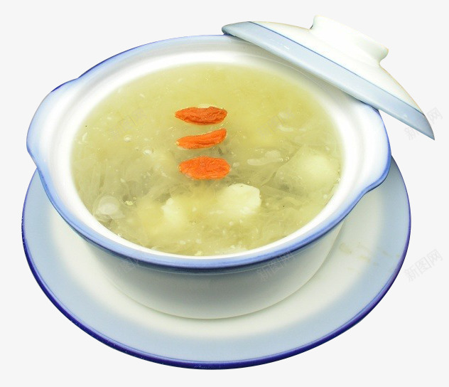 银耳莲子羹甜品png免抠素材_新图网 https://ixintu.com 产品实物 枸杞 浓稠 甜品 美味 美食 莲子