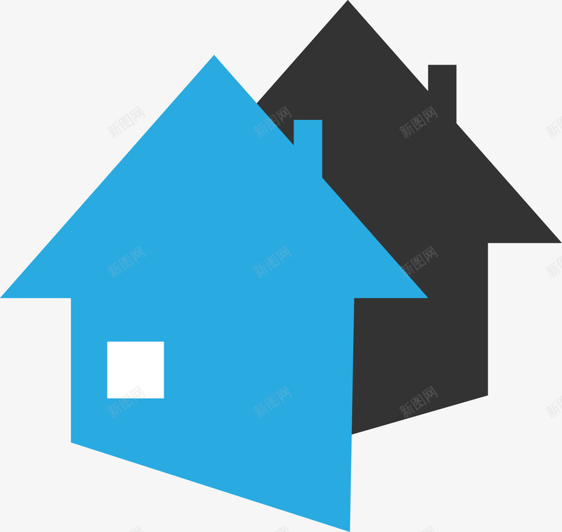 创意房产图标png_新图网 https://ixintu.com logo图 住房 创意房产广告 别墅 地产 建筑 房产logo 房产地标 房产标志 房地产 房地产图标 房地产图标矢量图 房子 连排别墅