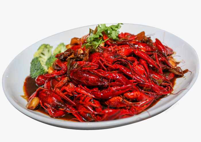 麻辣红龙虾png免抠素材_新图网 https://ixintu.com 美味 美食 餐饮 饮食 麻辣红龙虾