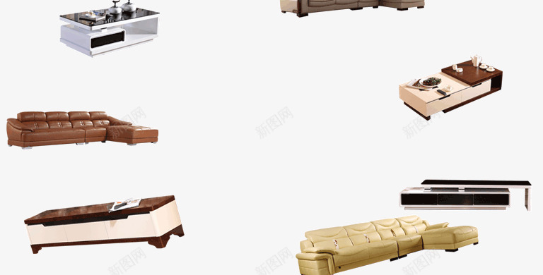 家具用品png免抠素材_新图网 https://ixintu.com 家具 家居用品 桌椅 沙发