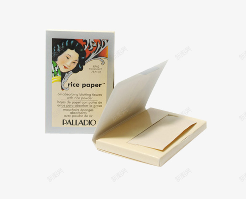 吸油面纸png免抠素材_新图网 https://ixintu.com 产品实物 吸油纸 复古 皮肤 美妆 老上海 面部