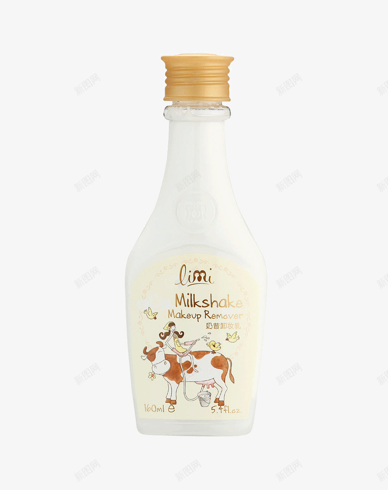 里美奶昔卸妆乳png免抠素材_新图网 https://ixintu.com 产品实物 化妆品 奶昔卸妆乳 美妆 里美