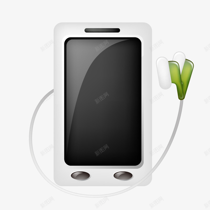 MP3耳机播放器png免抠素材_新图网 https://ixintu.com 播放器 数码产品 耳机播放器
