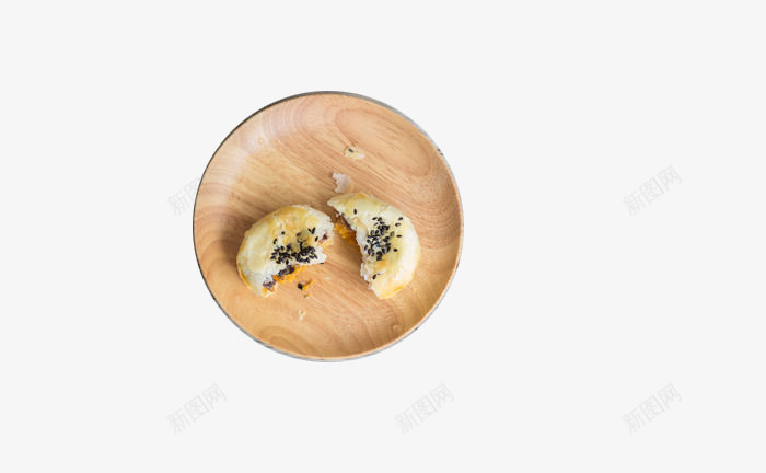 香脆蛋黄酥png免抠素材_新图网 https://ixintu.com 小吃 点心 甜点 美食