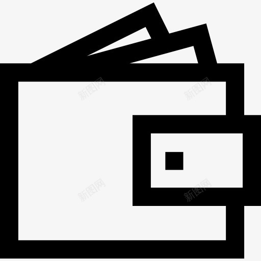 钱标图标png_新图网 https://ixintu.com 商业 商务 工具 电子商务概论 电子商务概述 钱包