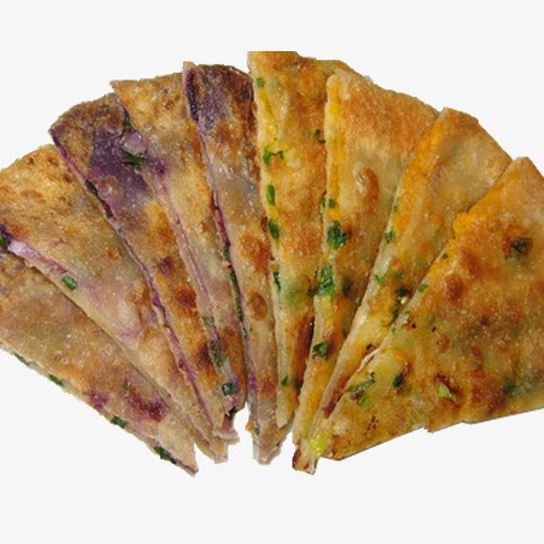 葱油烧饼png免抠素材_新图网 https://ixintu.com 小吃 葱油饼 零食 饼