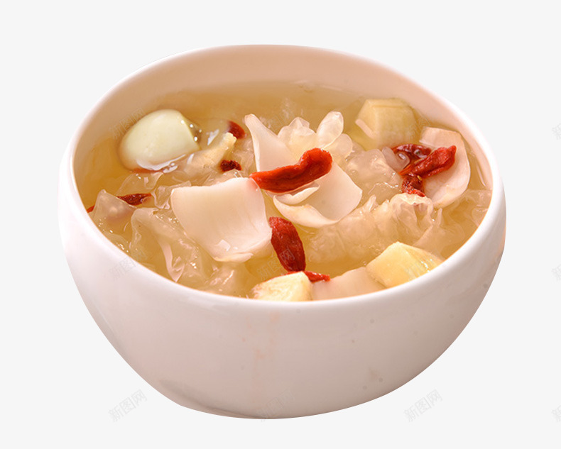 下午茶银耳汤甜品png免抠素材_新图网 https://ixintu.com 温润养生 滋补甜羹 银耳汤 银耳甜羹