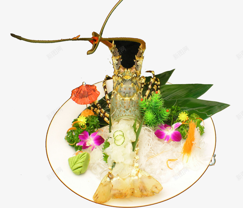 龙虾png免抠素材_新图网 https://ixintu.com 产品实物 大龙虾 菜品 菜肴 虾类 食品餐饮 餐饮
