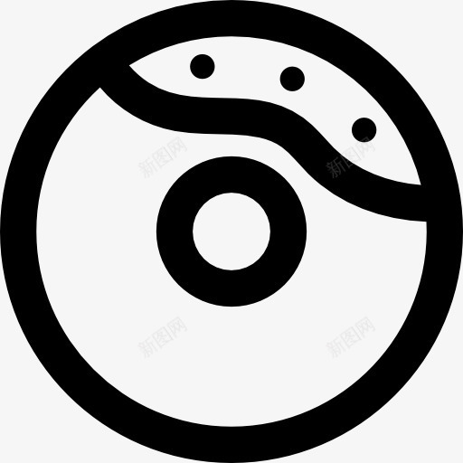 甜甜圈图标png_新图网 https://ixintu.com 炸圈饼 甜 甜点 甜甜圈 面包 食品 食品和餐厅