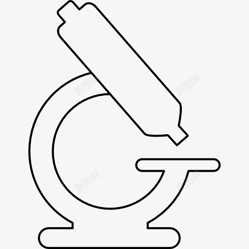 显微镜图标png_新图网 https://ixintu.com 学校 生物学调查 科学 透镜