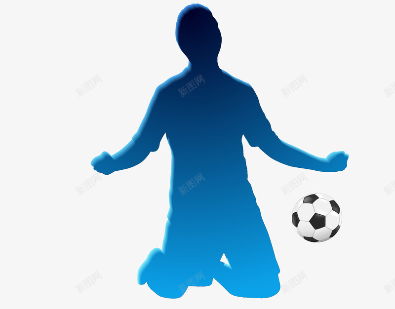 运动png免抠素材_新图网 https://ixintu.com 世界杯 世界杯素材 人物剪影 足球 运动 运动素材
