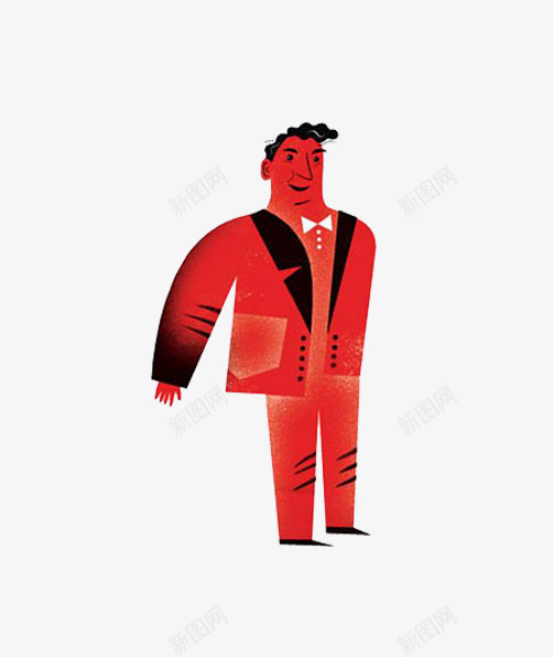穿西装的男人png免抠素材_新图网 https://ixintu.com 中年男人 大叔 绅士 西装
