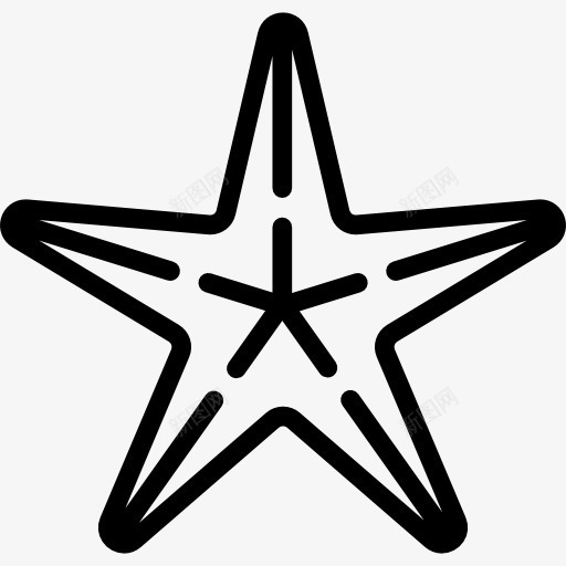 海星图标png_新图网 https://ixintu.com 动物 星海标志 水产 水族馆 海星 海洋 海生活