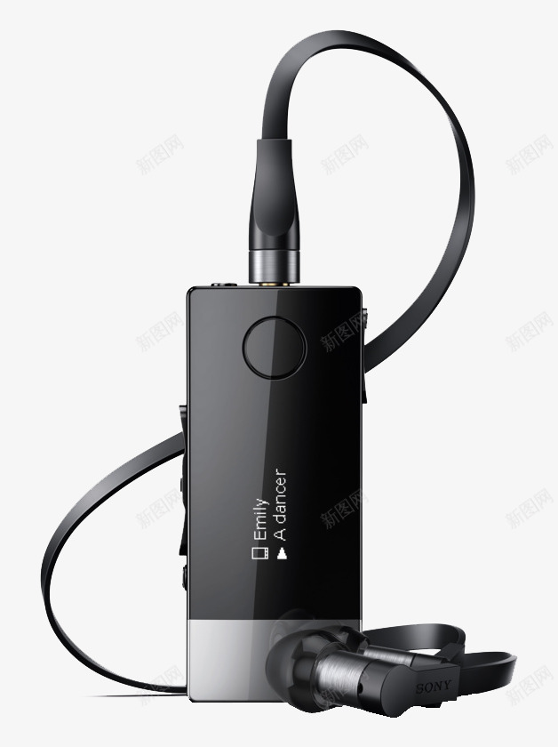 时尚的MP3png免抠素材_新图网 https://ixintu.com 工业产品 数码科技 时尚 电子产品 黑色
