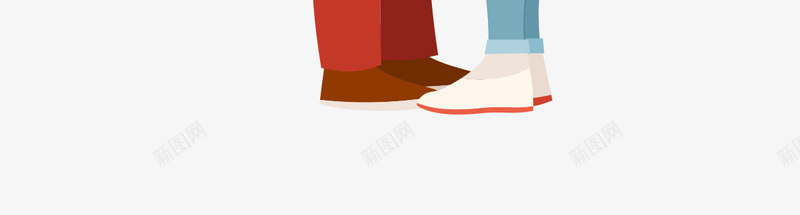 卡通手绘爱心情侣插画psd免抠素材_新图网 https://ixintu.com 卡通手绘 幸福 情人节 情侣 插画 爱心 爱情