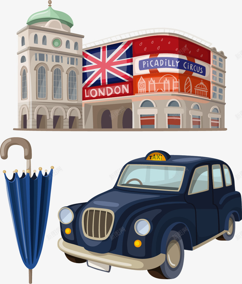 英国旅游车楼雨伞矢量图ai免抠素材_新图网 https://ixintu.com png 旅游车 矢量素材 素材 英国 雨伞 矢量图