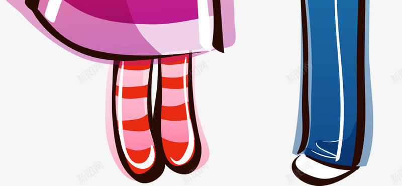 创意手绘人物效果造型情人节快乐png免抠素材_新图网 https://ixintu.com 人物 创意 快乐 情人 效果 造型
