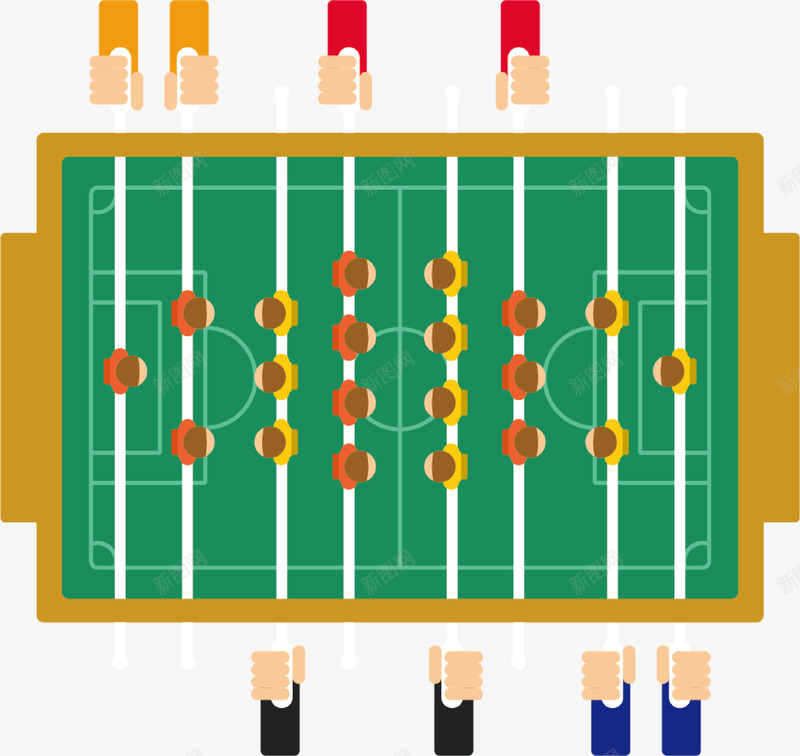 桌上足球游戏png免抠素材_新图网 https://ixintu.com 桌上足球 桌式足球 游戏规则