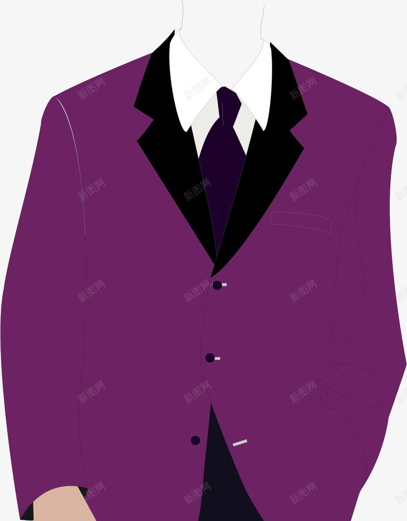 手绘制服png免抠素材_新图网 https://ixintu.com 制服 手绘 西装
