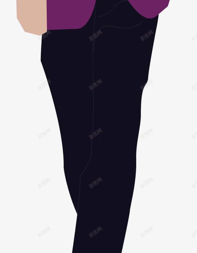 手绘制服png免抠素材_新图网 https://ixintu.com 制服 手绘 西装
