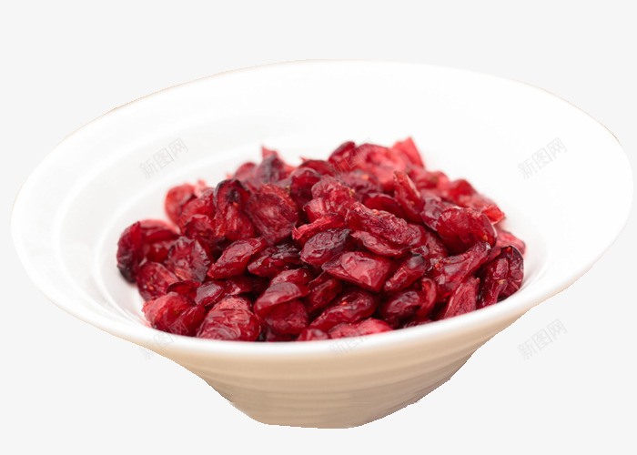 蔓越莓果肉干png免抠素材_新图网 https://ixintu.com 暗红色 甜点材料 蔓越莓干 酸甜 零食