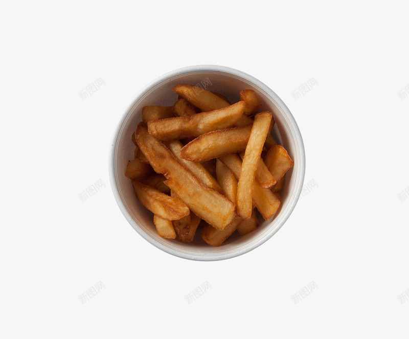 一次性杯子顶视图薯条png免抠素材_新图网 https://ixintu.com 快餐店 甜点点心 西餐厅 麦当劳薯条