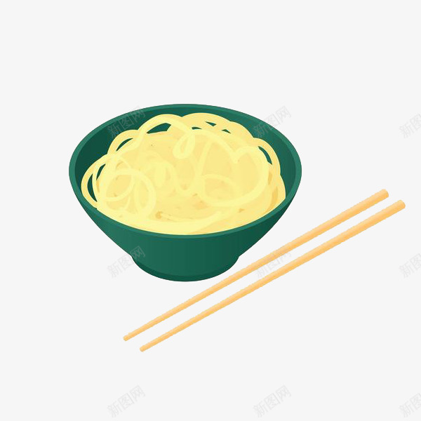 面条鱼一双筷子png免抠素材_新图网 https://ixintu.com 午餐 午饭 吃的 干面 拌面 细长的 美味的 葱油拌面 长寿面 面条 面食 食物 餐饭
