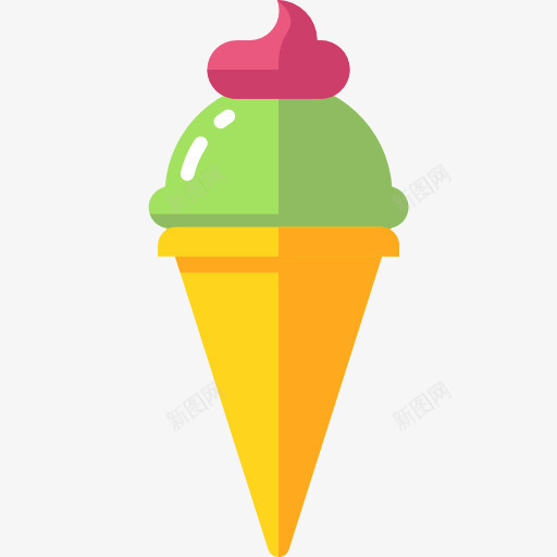 冰淇淋图标png_新图网 https://ixintu.com 夏天 夏天的冰淇淋 甜 甜点 食品