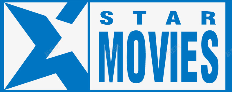 国外电影频道标志矢量图ai免抠素材_新图网 https://ixintu.com movies star 标志设计 蓝色星星 蓝色标志 矢量图