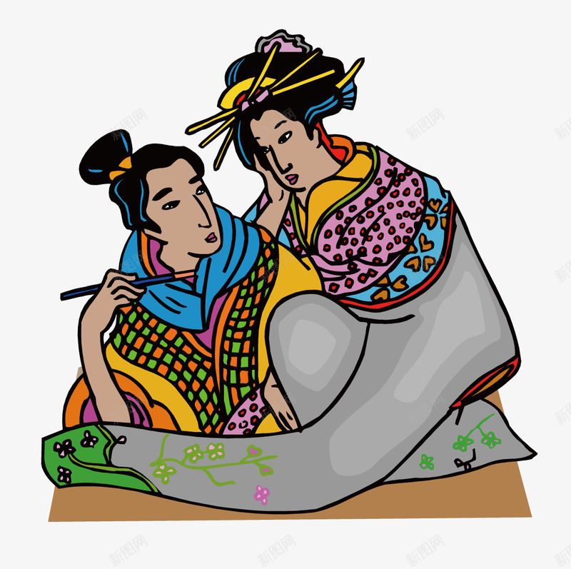 朝鲜夫妻png免抠素材_新图网 https://ixintu.com 国外 夫妻 服装 朝鲜